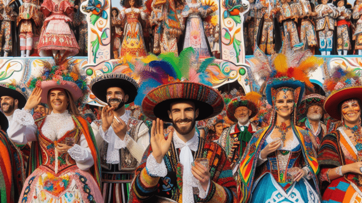 Die farbenfrohe Welt der Karnevals in Portugal