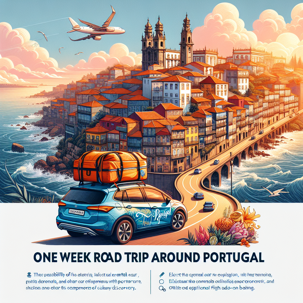 1 Woche Portugalrundreise Flexible Mietwagen-ab/an Porto Küstenstädte, Kulinarik und Natur in Portugal 1 Woche Portugalrundreise Flexible Mietwagen-ab/an Porto Küstenstädte, Kulinarik und Natur in Portugal