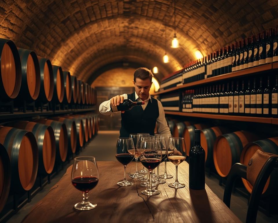 Portwein Keller Verkostung