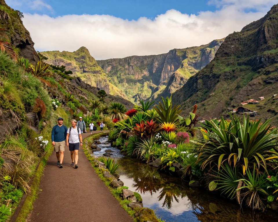 Anfänger Wanderungen Madeira Levada