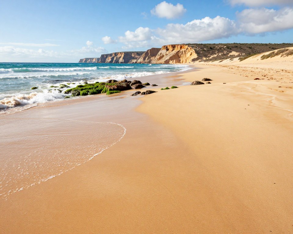 Barreta Island Sandstrand Panorama
