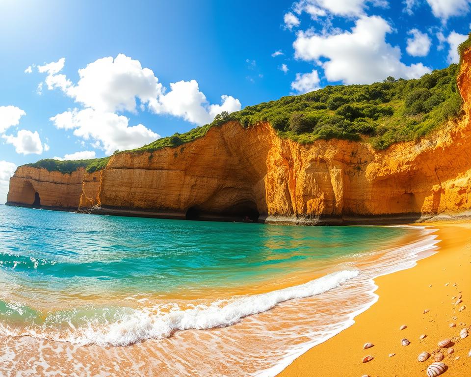 Benagil Strand Panorama Benagil Strand Panorama