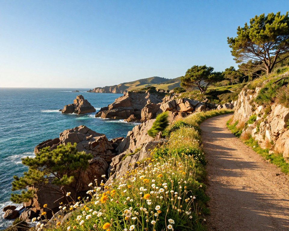Fischerweg Porto Covo Wanderroute