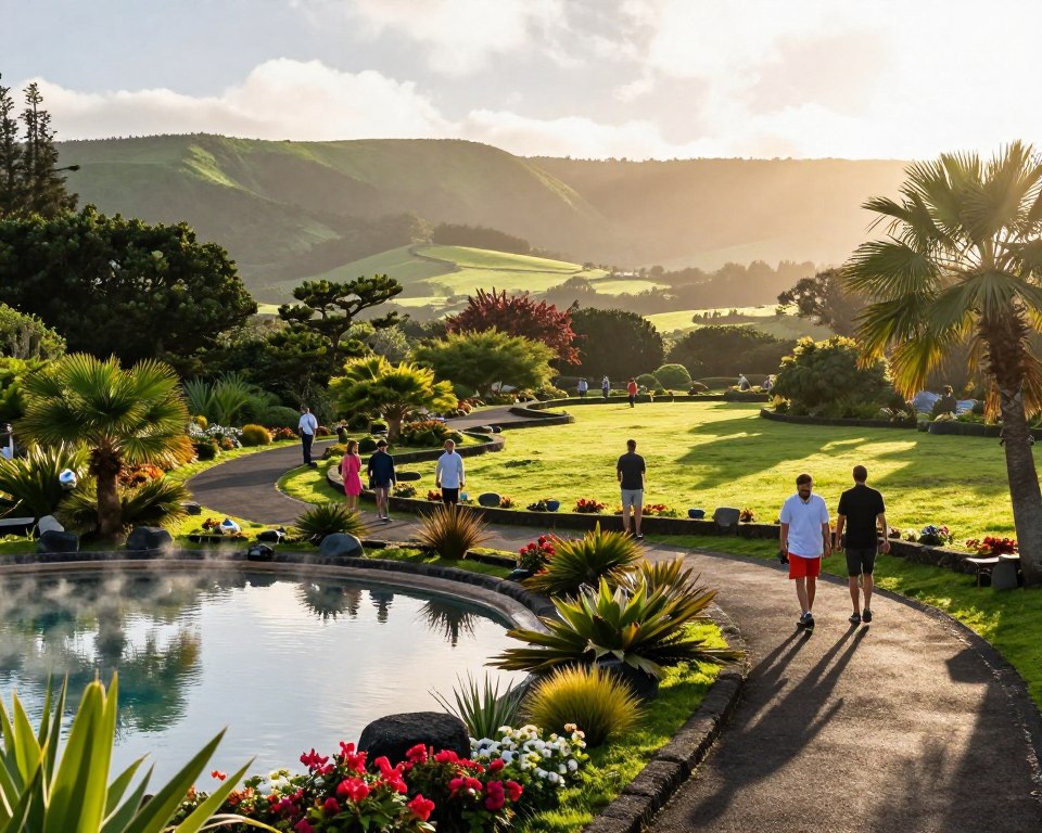 Fotografie Azoren Terra Nostra Park