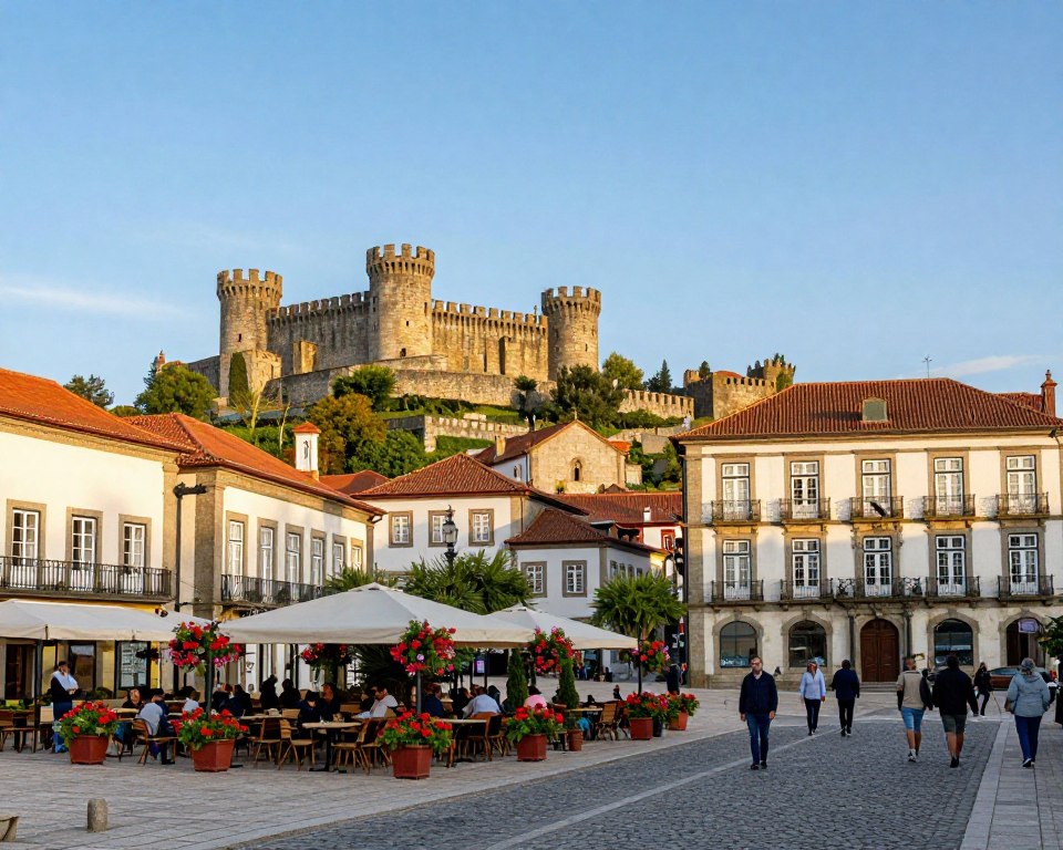 Guimarães historische Altstadt Guimarães historische Altstadt