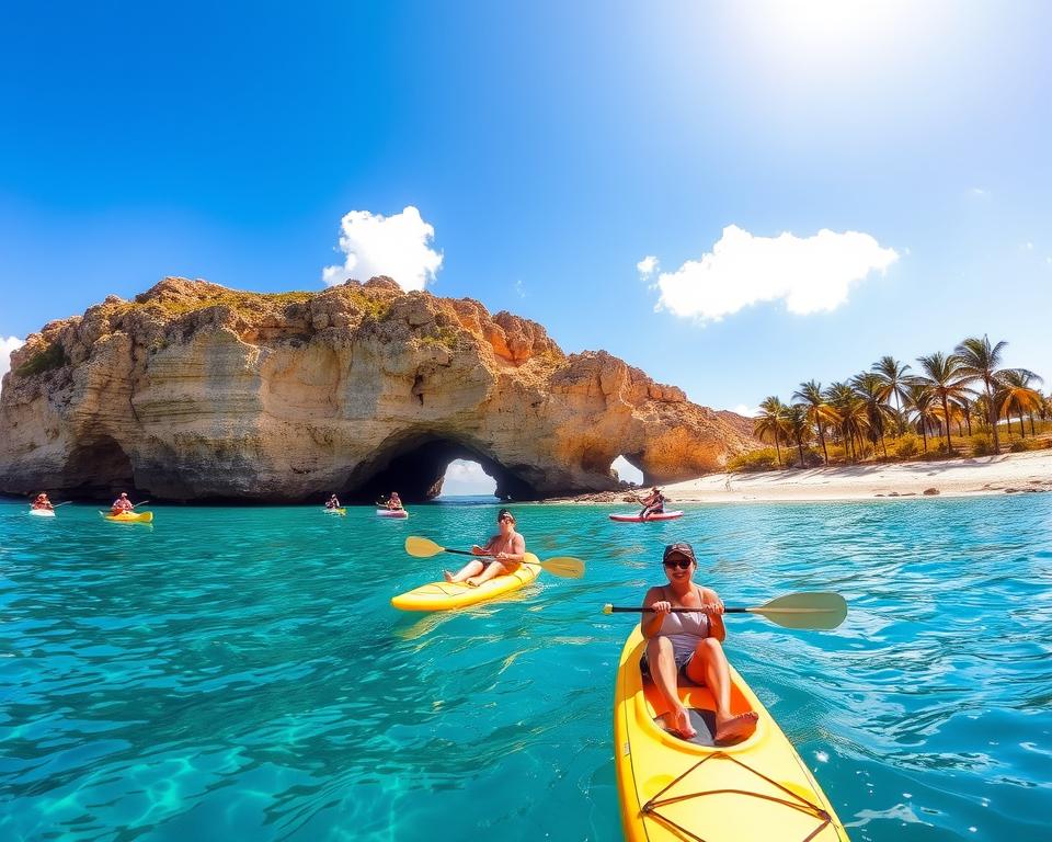 Kajak und SUP in Benagil Kajak und SUP in Benagil