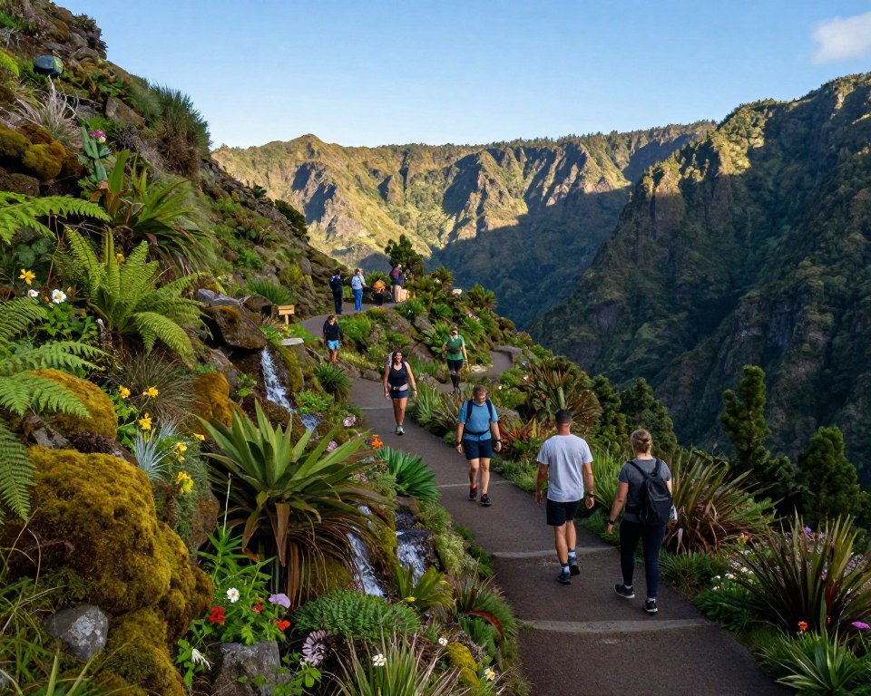 Levada Wanderweg Schwierigkeitsgrad