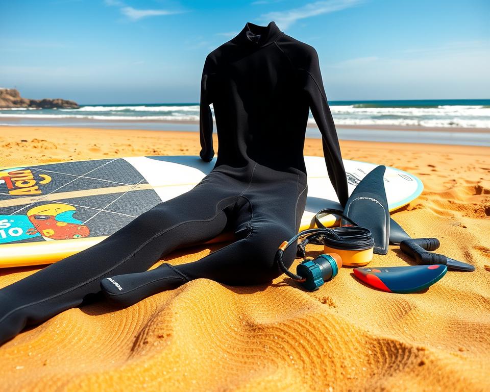 Neoprenanzug Ausrüstung