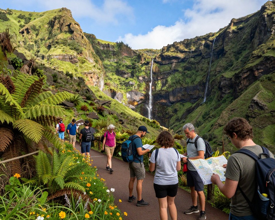 Sicherheit bei Levada Wanderung Madeira