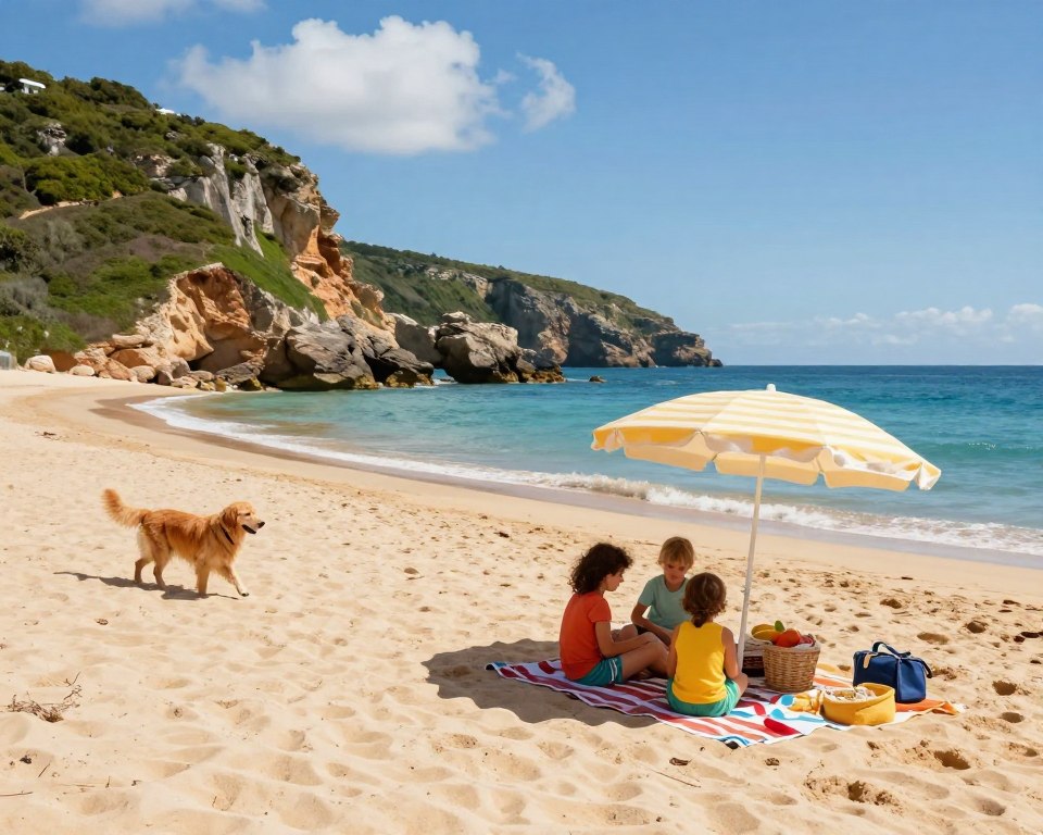 Sonnenschutz auf Barreta Island