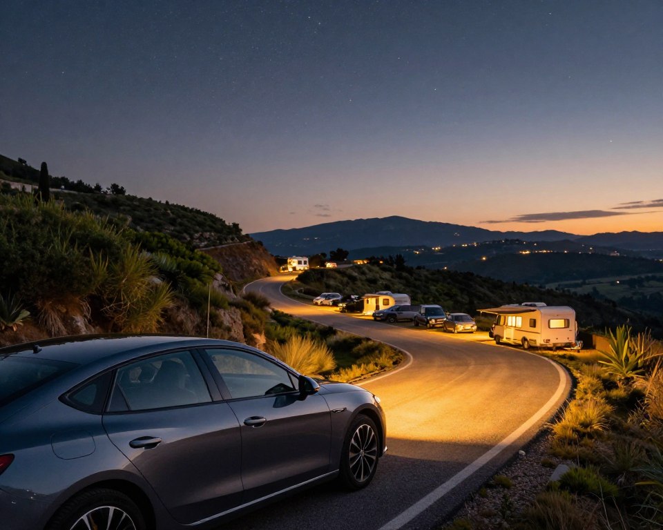 Übernachtung Autofahrt Portugal Stellplätze