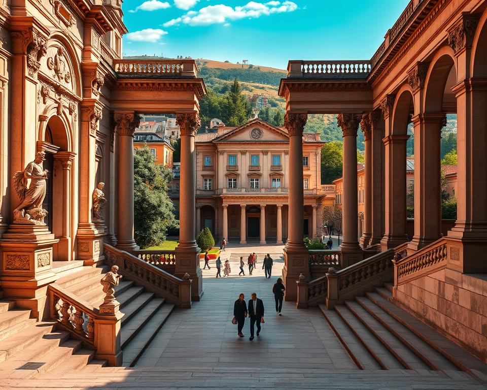 Universität Coimbra historische Architektur