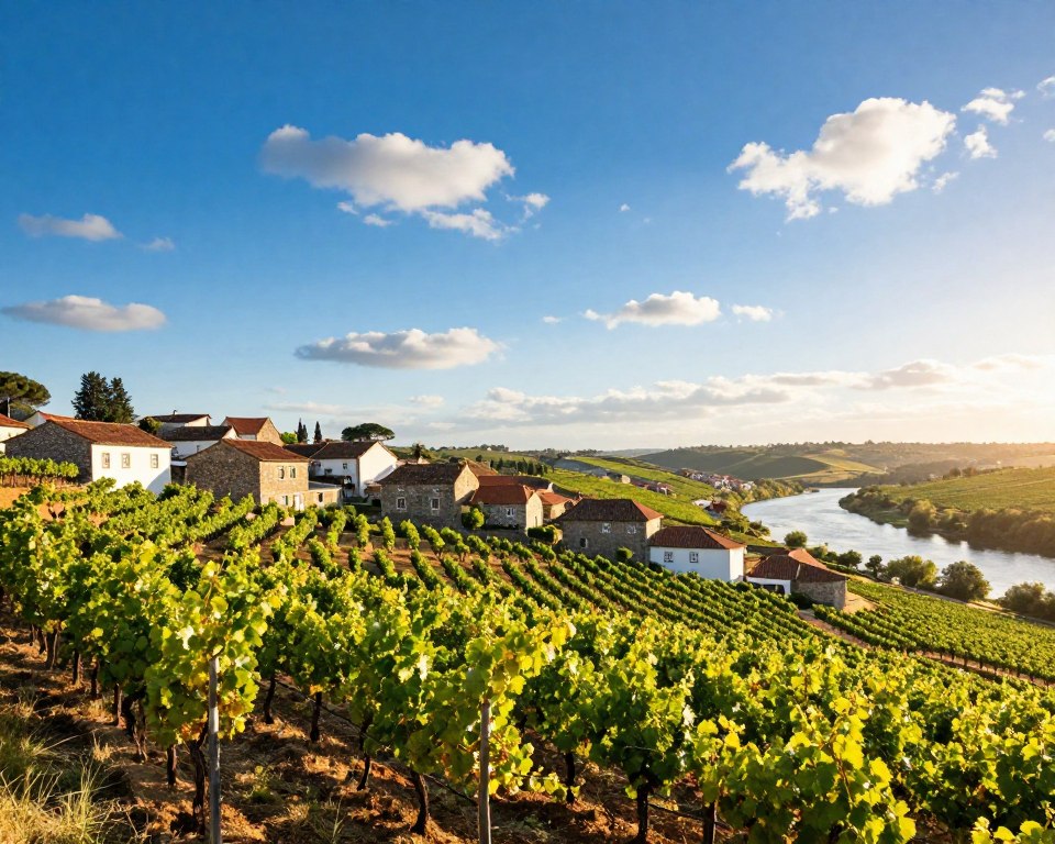 Vinho Verde Region Weinberge