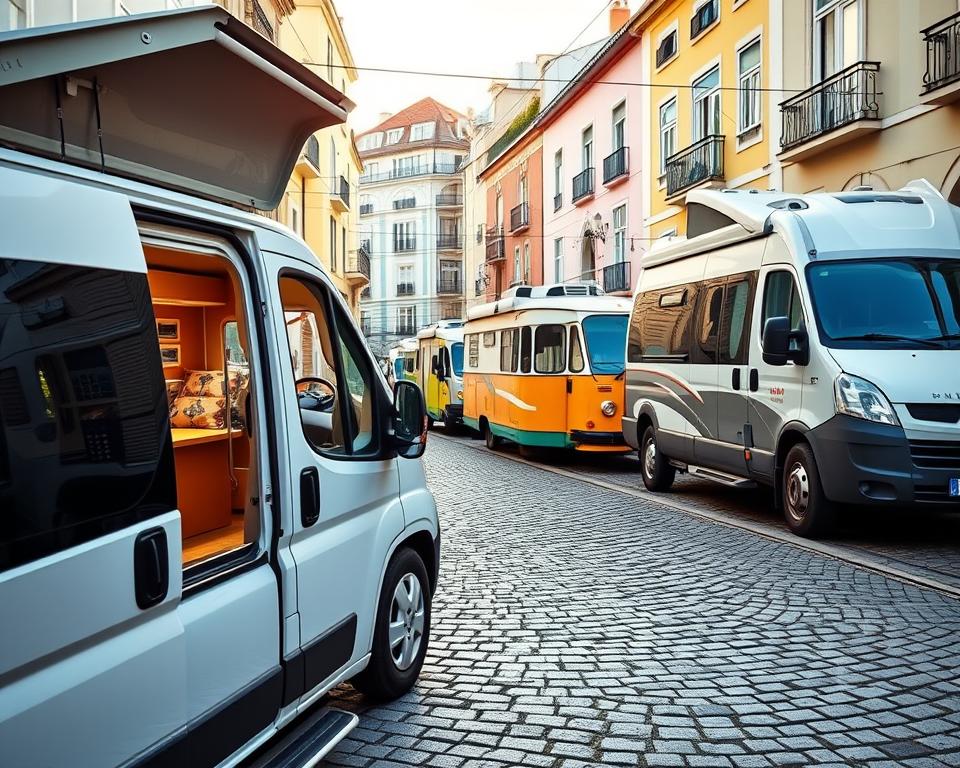 Wohnmobil Modelle in Lissabon Wohnmobil Modelle in Lissabon