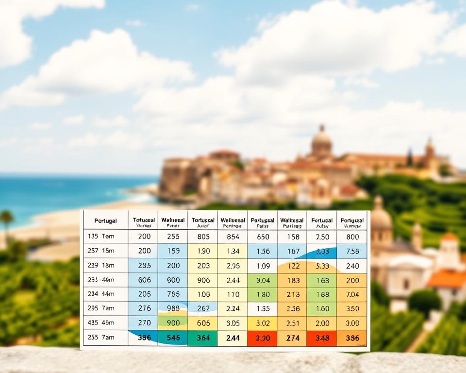 Klimatabelle Portugal – Beste Reisezeit im Überblick