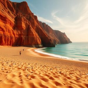 praia da falesia portugal