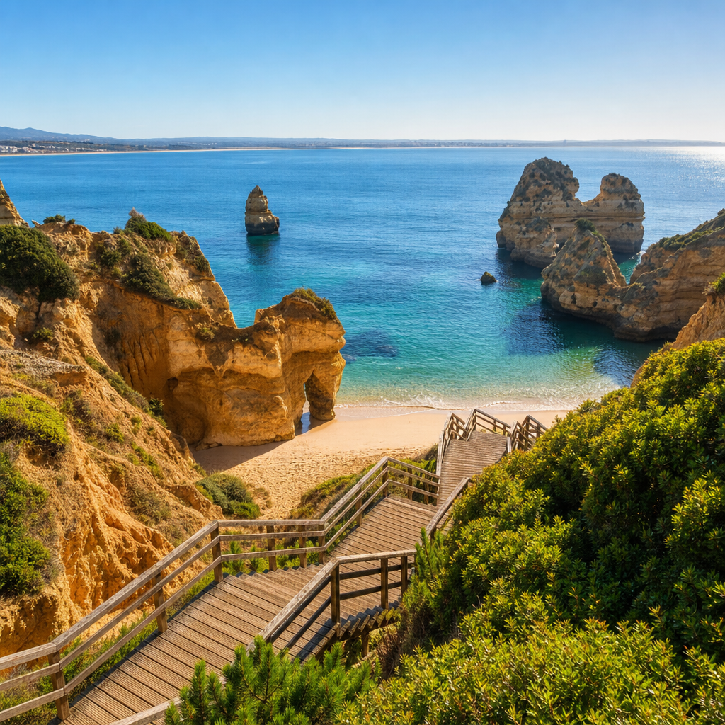 8 Tage Rundreisen Portugal – Algarve: Flexible Mietwagen-Rundreise ab/an Faro: Zwischen Lagune und Atlantik