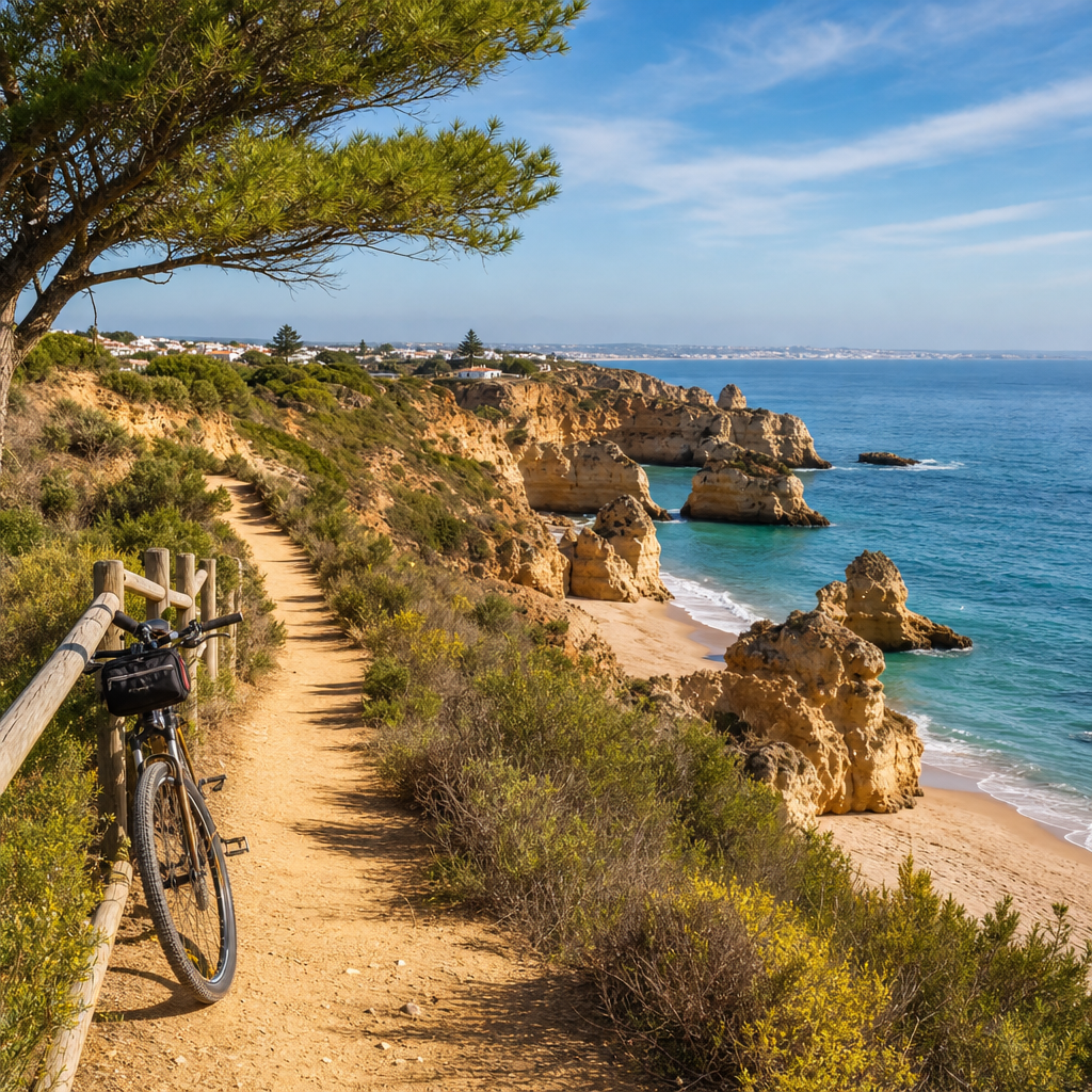 5 Tage Rundreisen Portugal – Algarve: Individuelle Rundreise ab/an Faro: Radeln an der Algarve zwischen Felsen und Meer